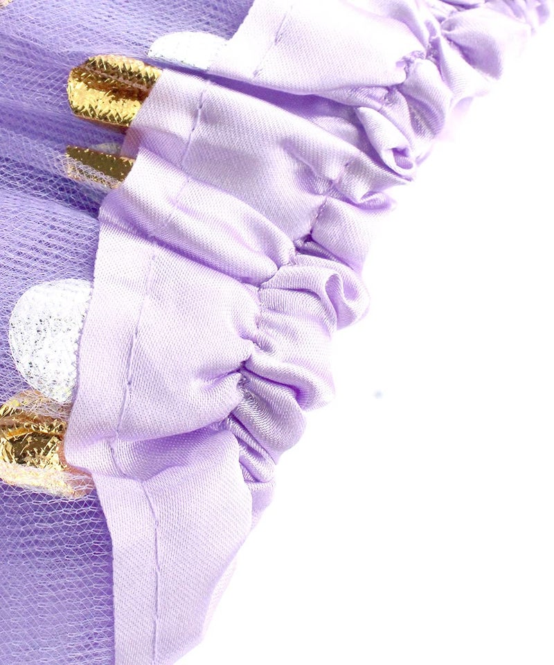 OLYPHAN Dress Up Tutu for Girls Pink & Purple Polka Dot Tutus Set Glitter 2 Tulle Skirt Halloween Easter, Spring, Birthday Gift, Dressup, Princess Party, Ballet Dance - Image 4